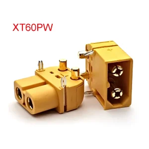 XT60PW XT60-PW Brass Gold Banana Bullet Male Female Connectors Plug Connect Parts for RC Lipo Battery PCB Board