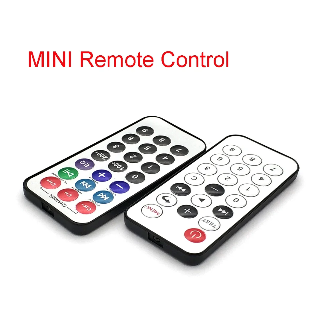 IR Receiver Bluetooth Audio Receiver Remote MP3 Remote Infrared Remote 17-key 20-key 21-key Remote Control (Without Batteries)