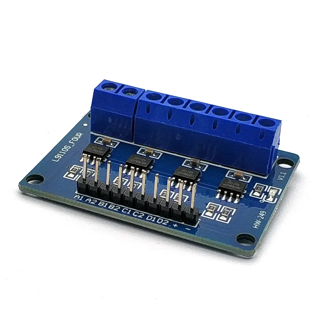 L9110 L9110S / HG7881 HG7881CP 4 Road Motor Driven Module for Arduino 4 Channel DC Stepper Motor Driver Board H Bridge - Image 4