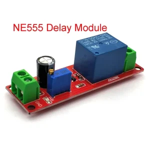NE555 DK555 Timer Switch Adjustable Disconnect Module Time Delay Relay Module DC 5V 12V Delay Relay Shield 0~10S