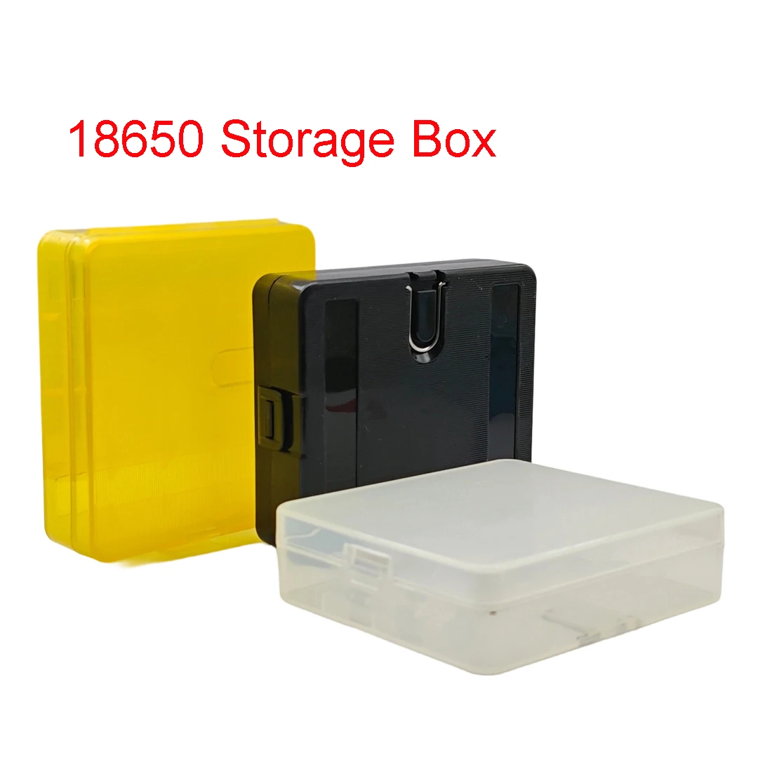 4 Slot Hard Container Case Battery Storage Box for 18650 Organizer Accessories