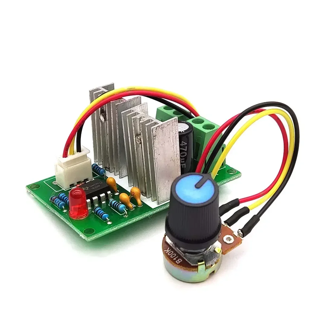 PWM Speed Controller 12V 24V 36V DC Motor 0~100% Adjustable Drive Module Input 3A 100W - Image 3