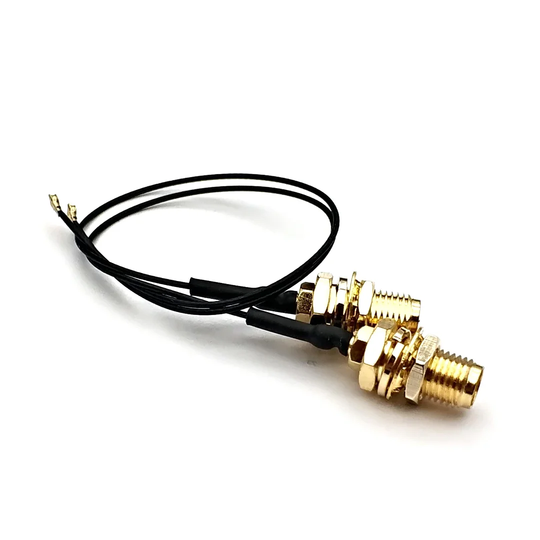 SMA / RP-SMA female to MHF4 IPEX IPX RF plug Pigtail cable for Mini 0.81mm PCI card intel WIFI Board 10cm 15cm 20cm 30cm - Image 2