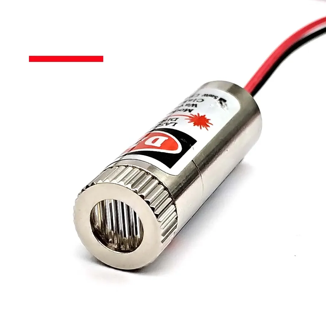 650nm 5mW Red Point / Line / Cross Laser Module Head Glass Lens Focusable Industrial Class - Image 6