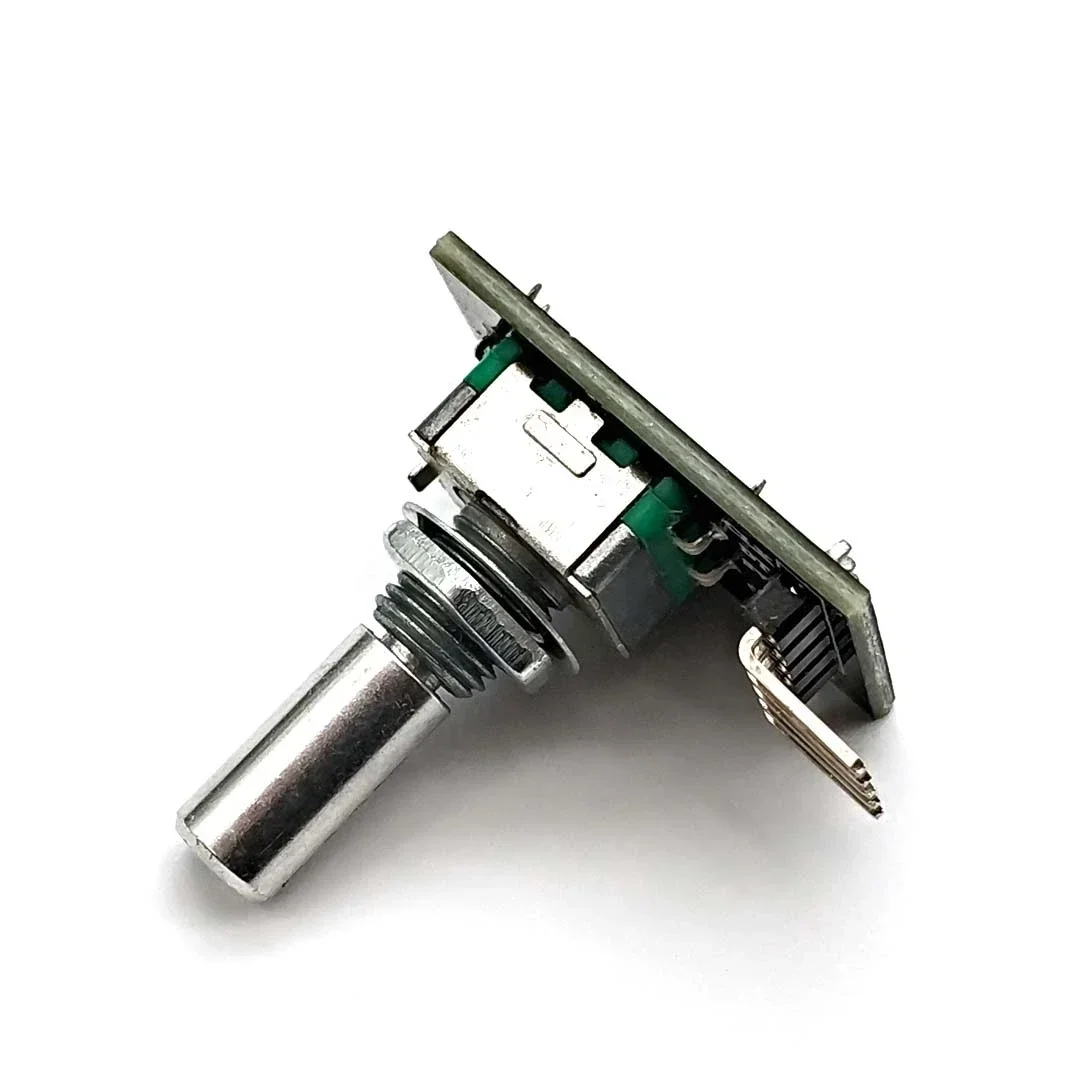 360 Degrees Rotary Encoder Module for Arduino Brick Sensor Switch Development Board KY-040 with Pins - Image 3