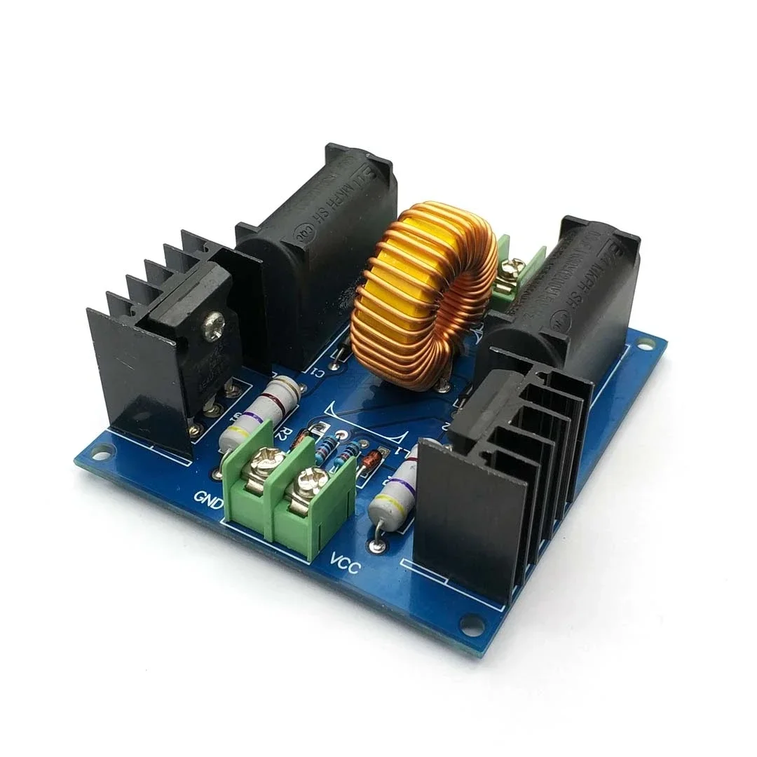 ZVS Drive Board Tesla Coil Power Supply Boost High Voltage Generator Drive Board Induction Heating Module System ZVS 10A 300W - Image 2