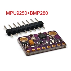MPU-9250 MPU9250 BMP280 SPI IIC/I2C 10DOF Acceleration Gyroscope Compass 9-Axis Sensor Board Module GY-91 for Arduino 3-5V
