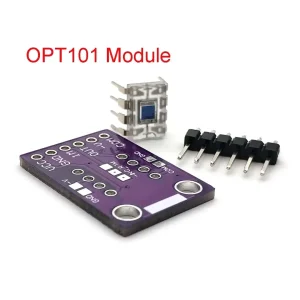 OPT101 Light Analog Light Intensity Sensor Module Single Chip Photoelectric Diode 14KHz CJMCU-101 TEMT6000