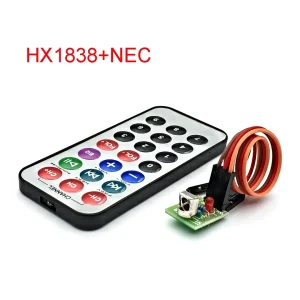 Infrared IR Wireless Remote Control Module Kits DIY Kit HX1838 for Arduino Raspberry Pi