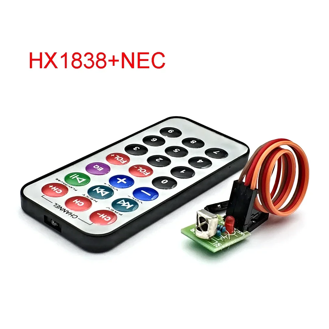 Infrared IR Wireless Remote Control Module Kits DIY Kit HX1838 for Arduino Raspberry Pi