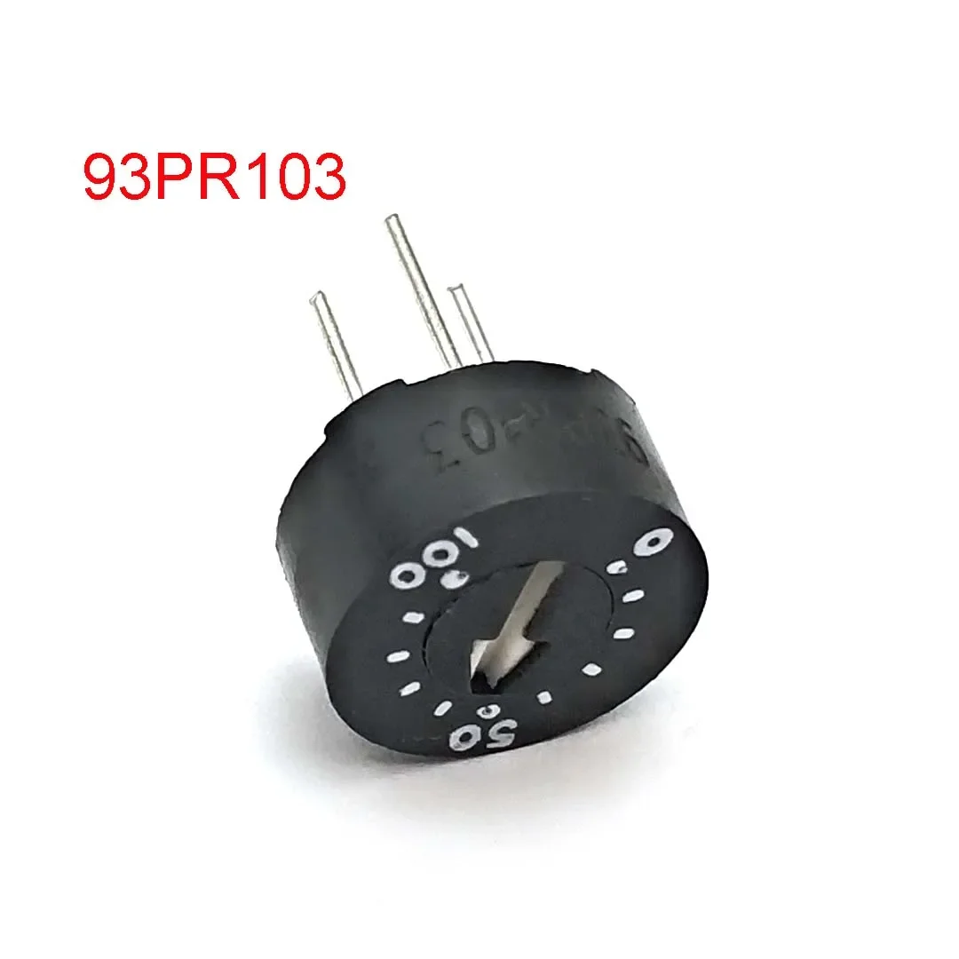 93PR102 93PR103 93PR501 Glass Glaze Potentiometer 93PR10K with Scale 1K 2K 5K10K 20K 50K 100K 200K 500K 1M 2M 500R - Image 5