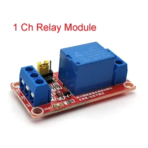 DC 5V 9V 12V 24V 1 Channel Relay Module with Optocoupler Shield Board High Low Level Trigger Power Supply Module Arduino