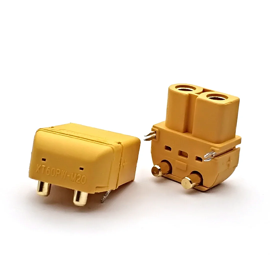 XT60PW XT60-PW Brass Gold Banana Bullet Male Female Connectors Plug Connect Parts for RC Lipo Battery PCB Board - Image 3