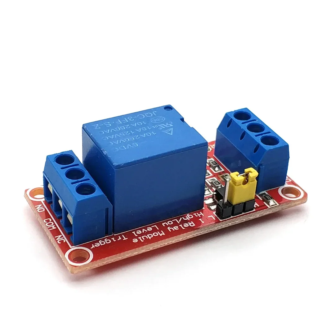 DC 5V 9V 12V 24V 1 Channel Relay Module with Optocoupler Shield Board High Low Level Trigger Power Supply Module Arduino - Image 2