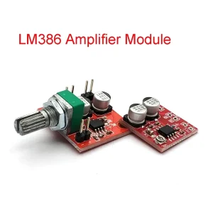 LM386 Electret Microphone Amplifier Board / Microphone Amplifier DC4-12V
