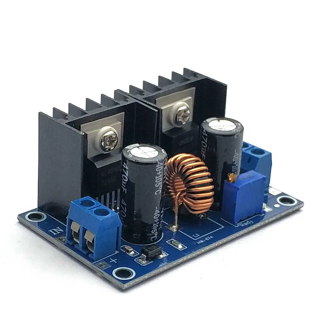 DC-DC Step Down Buck Converter Power Supply Module XL4016E1 PWM Adjustable 4-40V To 1.25-36V Step Down Board 8A 200W - Image 5