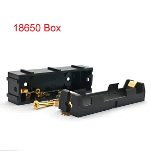Splicable 1 Section 18650 Battery Case Box Slot Holder Storage Container