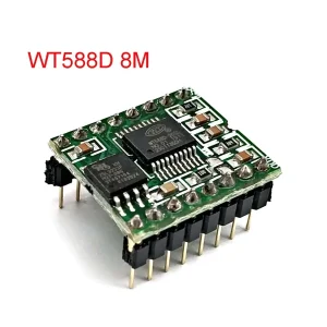 WT588D WT588D-16p 8M Voice Sound Modue Audio Player High Definition Sound Quality Repeatable Recording
