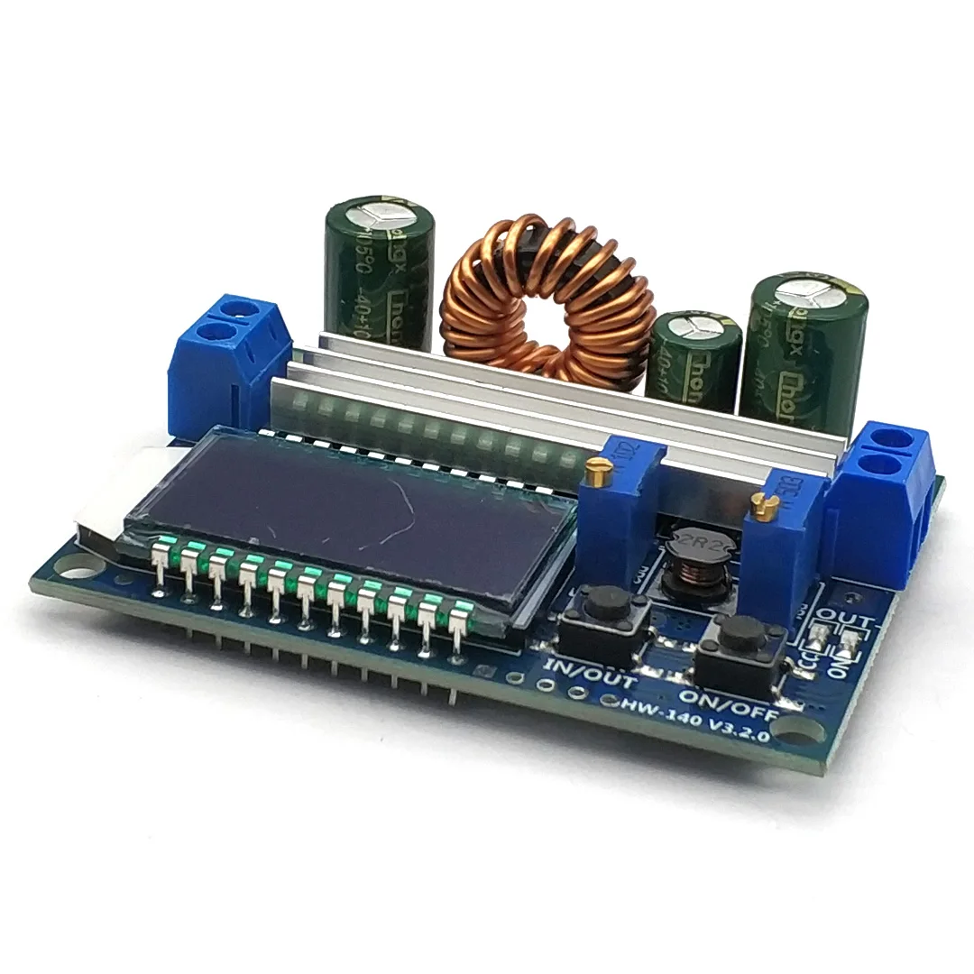 35W DC 5.5-30V To DC 0.5-30V Adjustable CC/CV Step Up Down Power Supply Module LCD Display Boots Buck Converter Board - Image 4