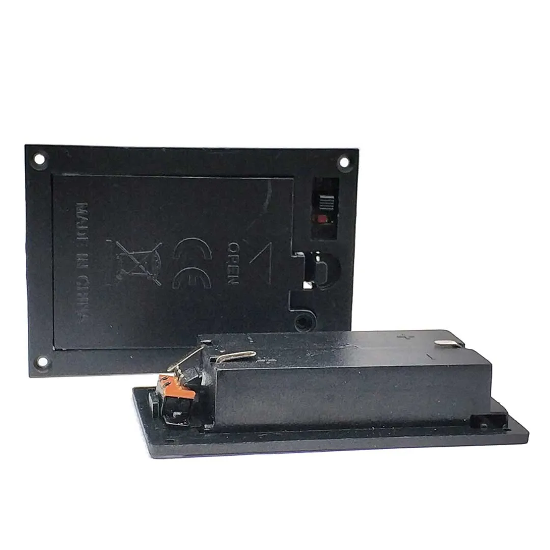 2x3x AAA Rectangular Embedded Battery Holder Storage Box Case with Switch Cover Batteries Shell - Image 2