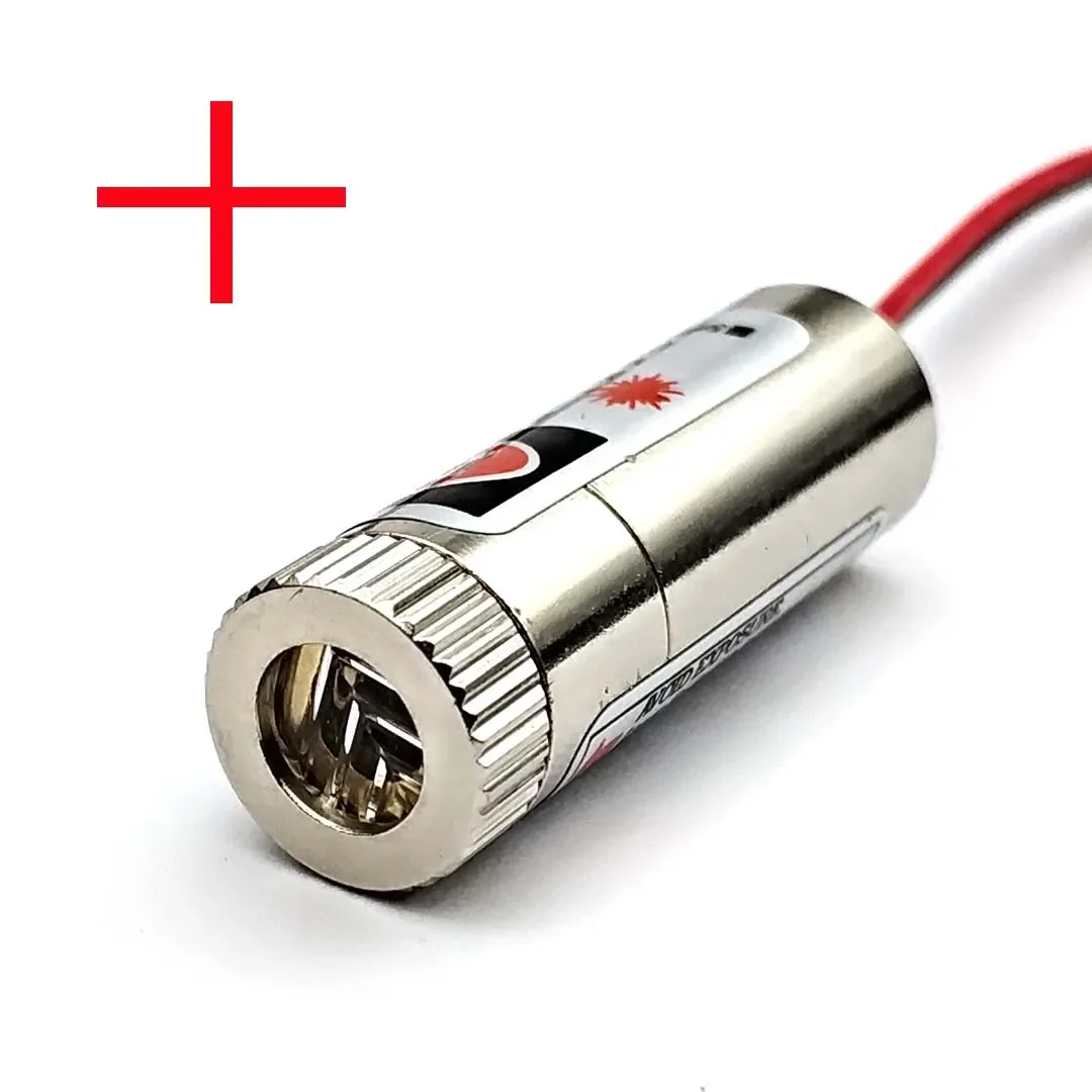 650nm 5mW Red Point / Line / Cross Laser Module Head Glass Lens Focusable Industrial Class - Image 5