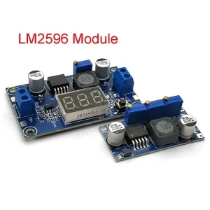 LM2596 Power Converter Step Down Module DC-DC 1.5V-35V Adjustable Power Supply 3.3V/5V/12V/24V