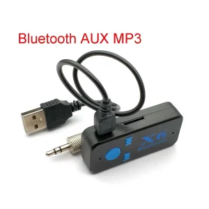 2 In 1 Wireless Bluetooth-compatible Receiver Transmitter Adapter 3.5mm Phone AUX Audio MP3 Car Stereo Music Receiver Adapter