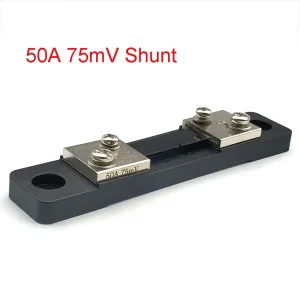 External Shunt FL-2 50A 75mV Current Meter Shunt Resistors 50A/75mV AMP for For LED Digital Voltmeter Ammeter