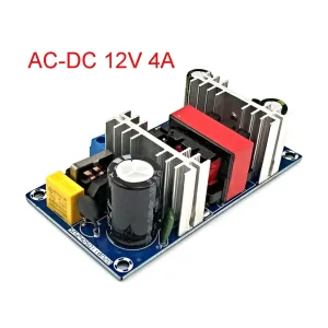 AC-DC 12V 4A 24V 2A 50W Precision Buck Converter AC 220V To 12V 24V DC Step Down Transformer Power Supply Module