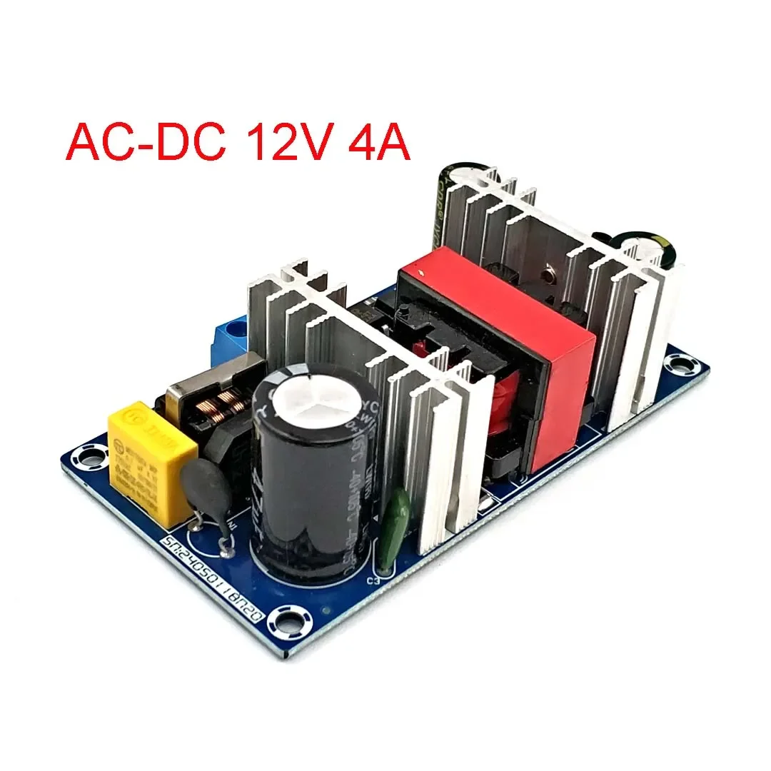 AC-DC 12V 4A 24V 2A 50W Precision Buck Converter AC 220V To 12V 24V DC Step Down Transformer Power Supply Module