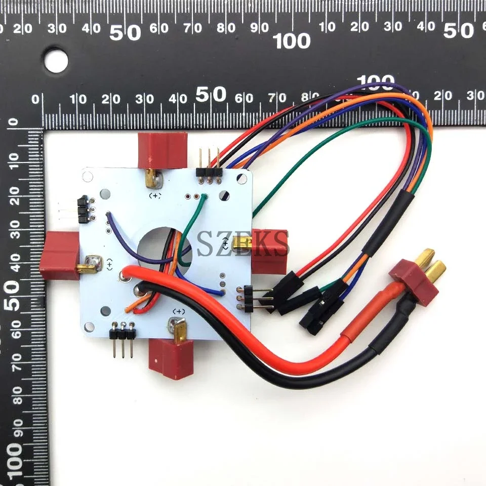 APM PX4 Four Axis Power Distribution Board, Electric Adjustment Connection Board, Power Distribution Board - Image 4