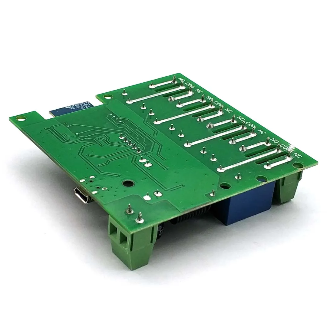 Tuya Wifi Switch 4-Way Module 10A Rele Relay Controller DC/AC 7-32V 12V 24V 220V 110V Smart Life Jog Self-locking Relay Module - Image 4