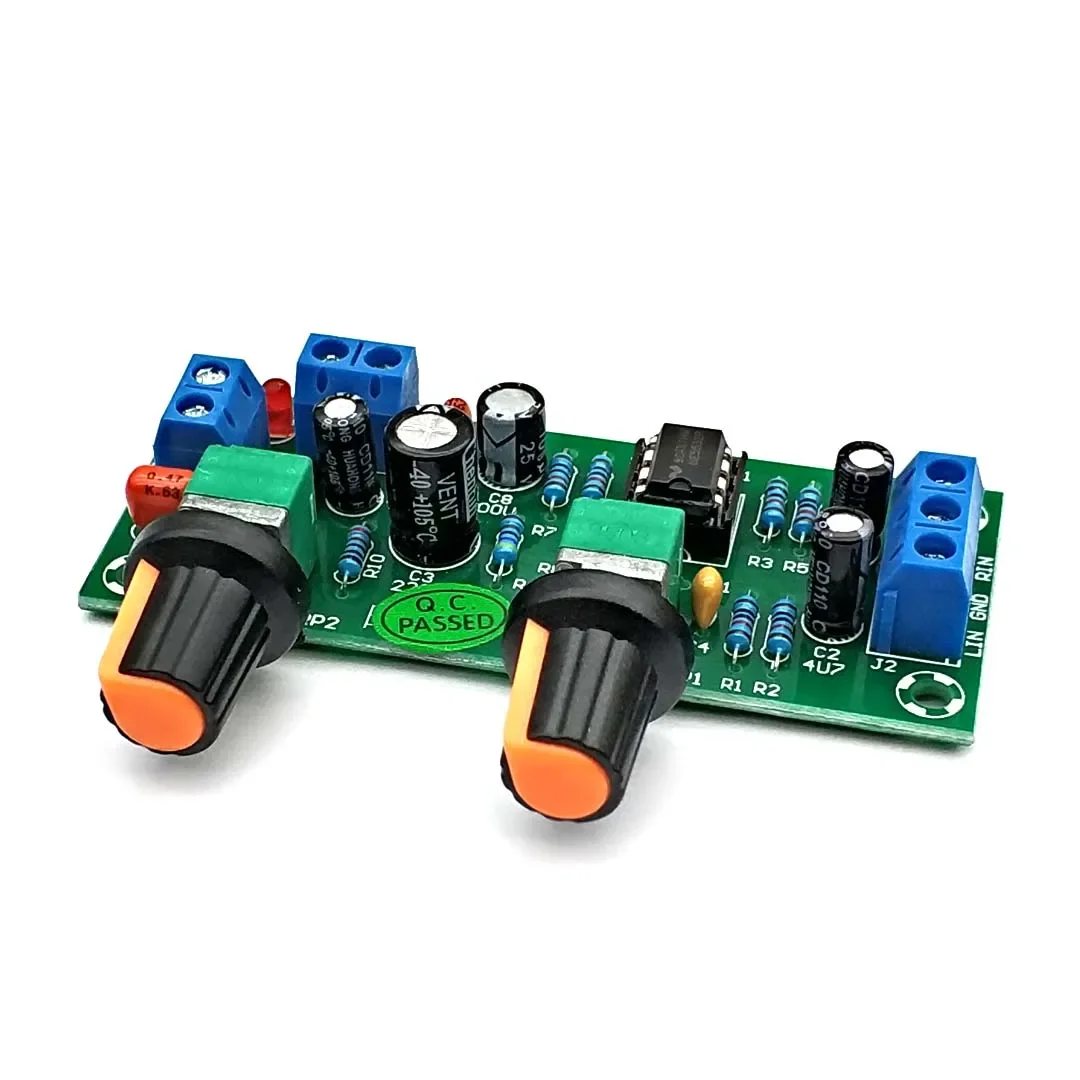High-Precision Single Supply Low Pass Filter Board Wubwoofer Preamp Board 2.1 Channel DC 10-24v 22hz-300hz - Image 2