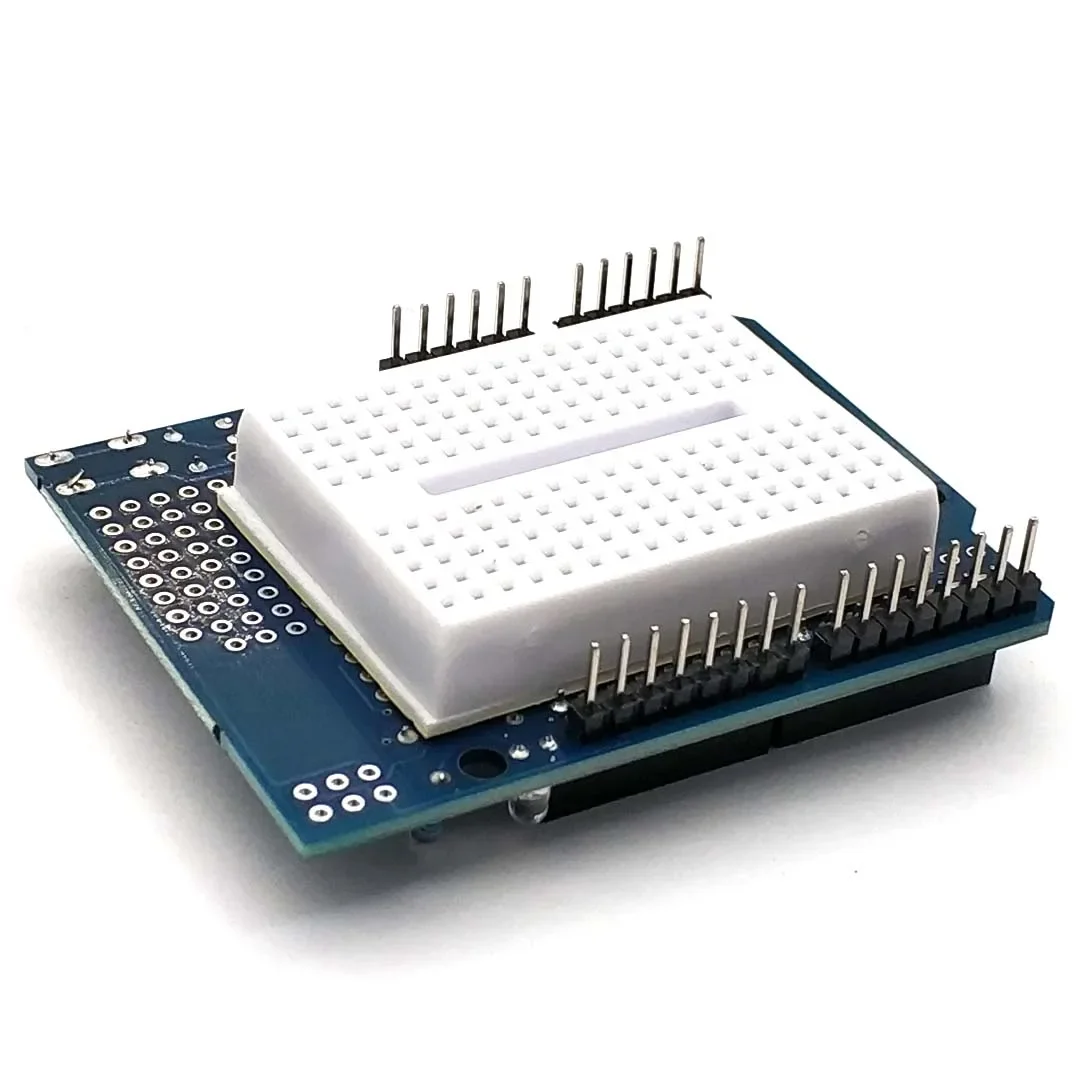 UNO Proto Shield Prototype Expansion Board with SYB-170 Mini Bread Board Based for ARDUINO UNO ProtoShield - Image 2