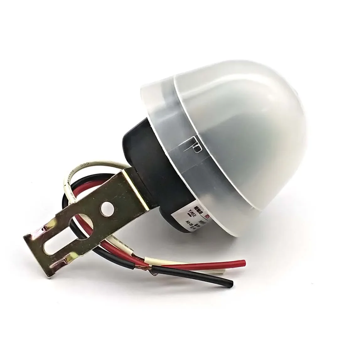 AS-20 DC 12V AC 110V 220V 10A Waterproof Sensitive Auto Photo Switch on/Off Photocell Street LED Light Switch Sensor Switch Tool - Image 2
