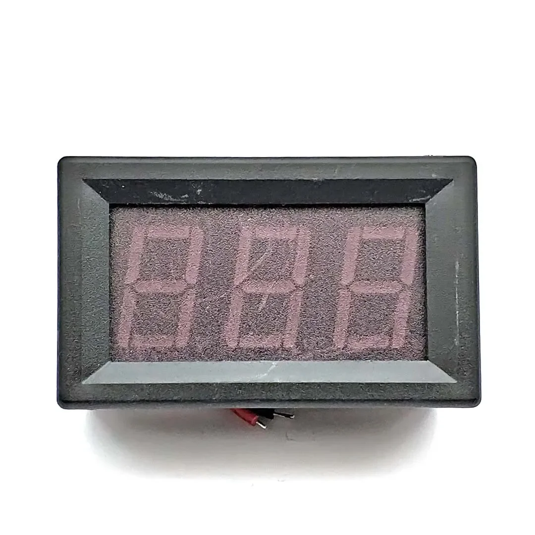 0.56 Digital Voltmeter DC5-120V/DC 5V To 120V Digital Voltmeter Voltage Panel Meter for 12V 24V 96V Electromobile Motorcycle - Image 3