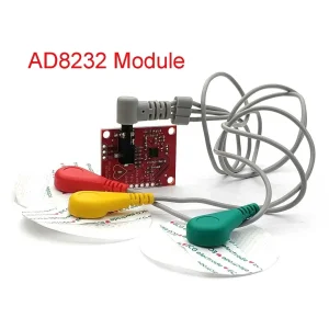AD8232 ECG Physiological Measurement Heart Pulse Single Lead Heart RateMonitor Sensor Module for Arduino R3 Diy Kit